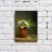 Постер «Натюрморт с ромашками в глиняном кувшине», 30 см х 40 см - Постер «Натюрморт с ромашками в глиняном кувшине», 30 см х 40 см