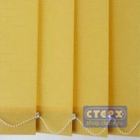 Каир /цвет желтый/ - ламель для вертикальных жалюзи из ткани