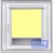 Миникассетная рулонная штора с цепочным приводом «UNI-2», коллекция «Альфа» - Миникассетная рулонная штора с цепочным приводом «UNI-2», коллекция «Альфа», цвет желтый