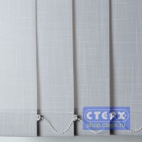 Шантунг /цвет светло - серый/ - ламель для вертикальных жалюзи из ткани с вискозой
