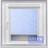 Миникассетная рулонная штора с цепочным приводом «UNI-2», коллекция «Шелк» - Миникассетная рулонная штора с цепочным приводом «UNI-2», коллекция «Шелк», цвет голубой