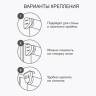 Рулонная штора "Болеро М19" блэкаут Натали бежевый 75х190