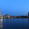 Постер «Панорама на Тауэрский мост», 140 см х 35 см