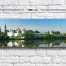 Постер «Панорама на Новодевичий монастырь», 100 см х 30 см